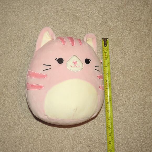 Kellytoy Squishmallows Laura the Pink Cat Plush Stuffed Toy - Picture 4 of 4